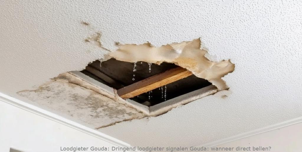 Dringend Loodgieter Signalen Gouda